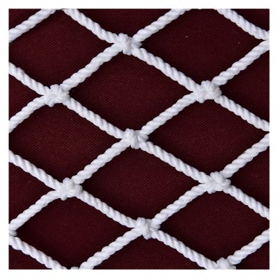 ALGWXQ Safety Rail Net Wear-Resistant Nylon Protection Net for Balcony, Garden, Playground Against Falling MeshCustomizable Color : 10cm mesh, Size : 2x8m(7x26ft)