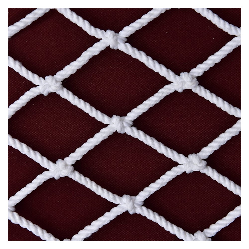 ALGWXQ Safety Rail Net Wear-Resistant Nylon Protection Net for Balcony, Garden, Playground Against Falling MeshCustomizable Color : 5cm mesh, Size : 5x8m(16x26ft)