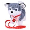 WorWoder Plush Alaska Toy Puppy Electronic Interactive Pet Dog - Walking, Barking, Tail Wagging, Stretching Companion Animal for Kids (Alaska Dog) view 1