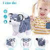 WorWoder Plush Alaska Toy Puppy Electronic Interactive Pet Dog - Walking, Barking, Tail Wagging, Stretching Companion Animal for Kids (Alaska Dog) view 3