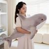 DongAi Plush Shark Toy Pillow, 31.4-inch Giant Shark Plush Animal Toy Super Soft and Cute Pillow Childrens Boys and Girls Room Decoration Bedtime Gift (80CM,Blue) view 3