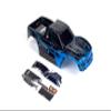 Custom Body Muddy Blue Style Compatible for Hoss 4X4 VXL 3S 4WD Truck Shell Cover(Truck not Included) H-MBL-01 view 1