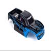 Custom Body Muddy Blue Style Compatible for Hoss 4X4 VXL 3S 4WD Truck Shell Cover(Truck not Included) H-MBL-01 view 3