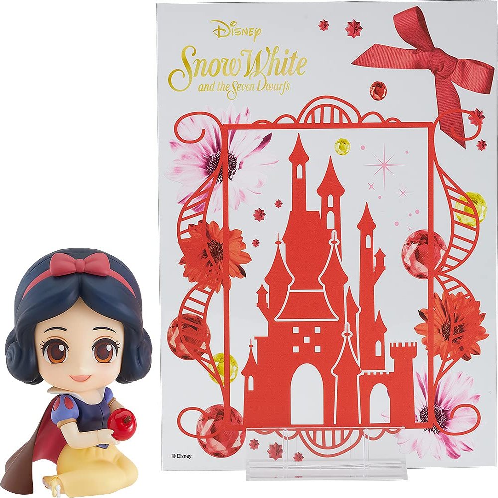 Nendoroid Disney Snow White Non-Scale ABS & PVC Painted Action Figure (Amazon.co.jp Limited Edition, Special Background Sheet Included)