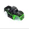 Custom Body Muddy Green Style Compatible for Hoss 4X4 VXL 3S 4WD Truck Shell Cover(Truck not Included) H-MG-01 view 3