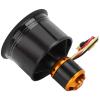 Ducted Fan with Motor, 50mm EDF 12 Blades Ducted Fan with QF26114600KV 34S Brushless Motor for RC Airplane(CW) view 1
