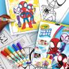 Crayola Spiderman Color Wonder Coloring Set, 18 Spiderman Mess Free Coloring Pages for Toddlers, Spiderman Toys, Gifts for Kids view 3