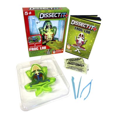 Dissect-It Upgraded Frog Dissection Toy Kit, Lab Experience Simulation Toys, STEM Toys for Animal Science, Anatomy, and Home Learning