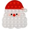 Christmas Pop Bubble Fidget Sensory Toys, Santa Claus Squeeze Sensory Toys, Christmas Novelty Gifts for Kids, Stress Relief and Anti-Anxiety Tools for Kids and Adults view 1