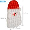 Christmas Pop Bubble Fidget Sensory Toys, Santa Claus Squeeze Sensory Toys, Christmas Novelty Gifts for Kids, Stress Relief and Anti-Anxiety Tools for Kids and Adults view 2