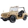 FMS 1/6 Jimny LJ10 RC Crawler RC Car Official Licensed Model Car 15km/h 4WD Hobby RC Crawler RC Cars RS Remote Control Car with LED Lights Vehicle 4-Ch 2.4GHz Transmitter for Adults Tan view 1