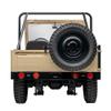 FMS 1/6 Jimny LJ10 RC Crawler RC Car Official Licensed Model Car 15km/h 4WD Hobby RC Crawler RC Cars RS Remote Control Car with LED Lights Vehicle 4-Ch 2.4GHz Transmitter for Adults Tan view 3