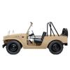 FMS 1/6 Jimny LJ10 RC Crawler RC Car Official Licensed Model Car 15km/h 4WD Hobby RC Crawler RC Cars RS Remote Control Car with LED Lights Vehicle 4-Ch 2.4GHz Transmitter for Adults Tan view 4