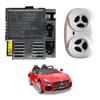 JR-RX-12V JR1630RXS 2.4G Bluetooth Control Box Controller Circuit Board Conversion Kit for Power Wheels Upgrade,12V Remote Receiver for Kids Ride on Toy Car Replacement Parts view 1