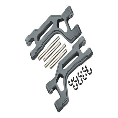 Aluminum Rear Upper Arm for 1/10 Tamiya DT-03-1Pr Gray Silver