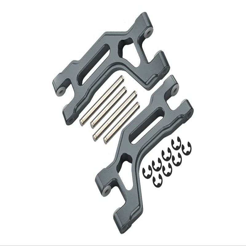 Aluminum Rear Upper Arm for 1/10 Tamiya DT-03-1Pr Gray Silver