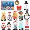 LIHAO 12PCS Christmas Wind Up Toys for Kids Party Favors, Christmas Stocking Stuffers Gifts for Grandkids view 1
