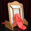 Stage Magic Deluxe Silk Thru Mirror - Remote Control - Magic Tricks view 1