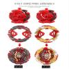 Bey Battle Burst Gyro Blade Toy Set Great Birthday Gift for Kids Children Boys 6 8 + Metal Fusion Attack Top Battling Game with 4 Spinning Tops 2 Two-Way Launcher view 2