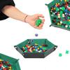 4 Pieces Rolling Holder Folding Leather Trays Box for Games Like RPGTable Games view 4