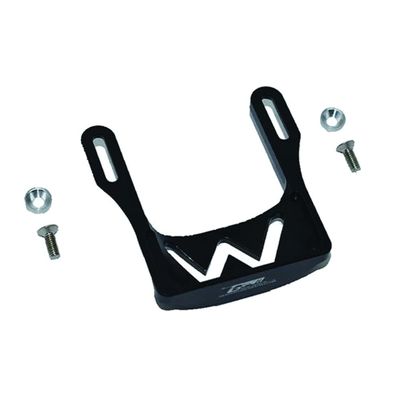 GPM Aluminum Motor Mount for Tamiya 1/10 4Wd Ta08 Pro-58693 (Black)