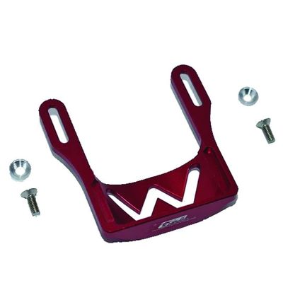 GPM Aluminum Motor Mount for Tamiya 1/10 4Wd Ta08 Pro-58693 (Red)