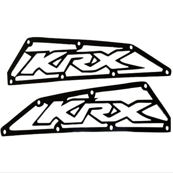 PBR Products Compatible with Kawasaki KRX 1000 Frog Skin/Air Intake Covers - Black