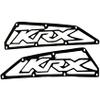 PBR Products Compatible with Kawasaki KRX 1000 Frog Skin/Air Intake Covers - Black view 1