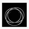 Stage Magic Chinese Linking Rings - Stage 3 Rings 30 cm (Stainless Steel) - Magic Tricks view 1