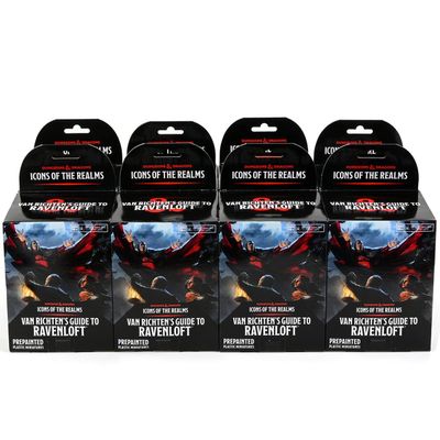 D&D Icons of the Realms: Van Richten's Guide to Ravenloft (Set 21) 8 Ct. Booster Brick