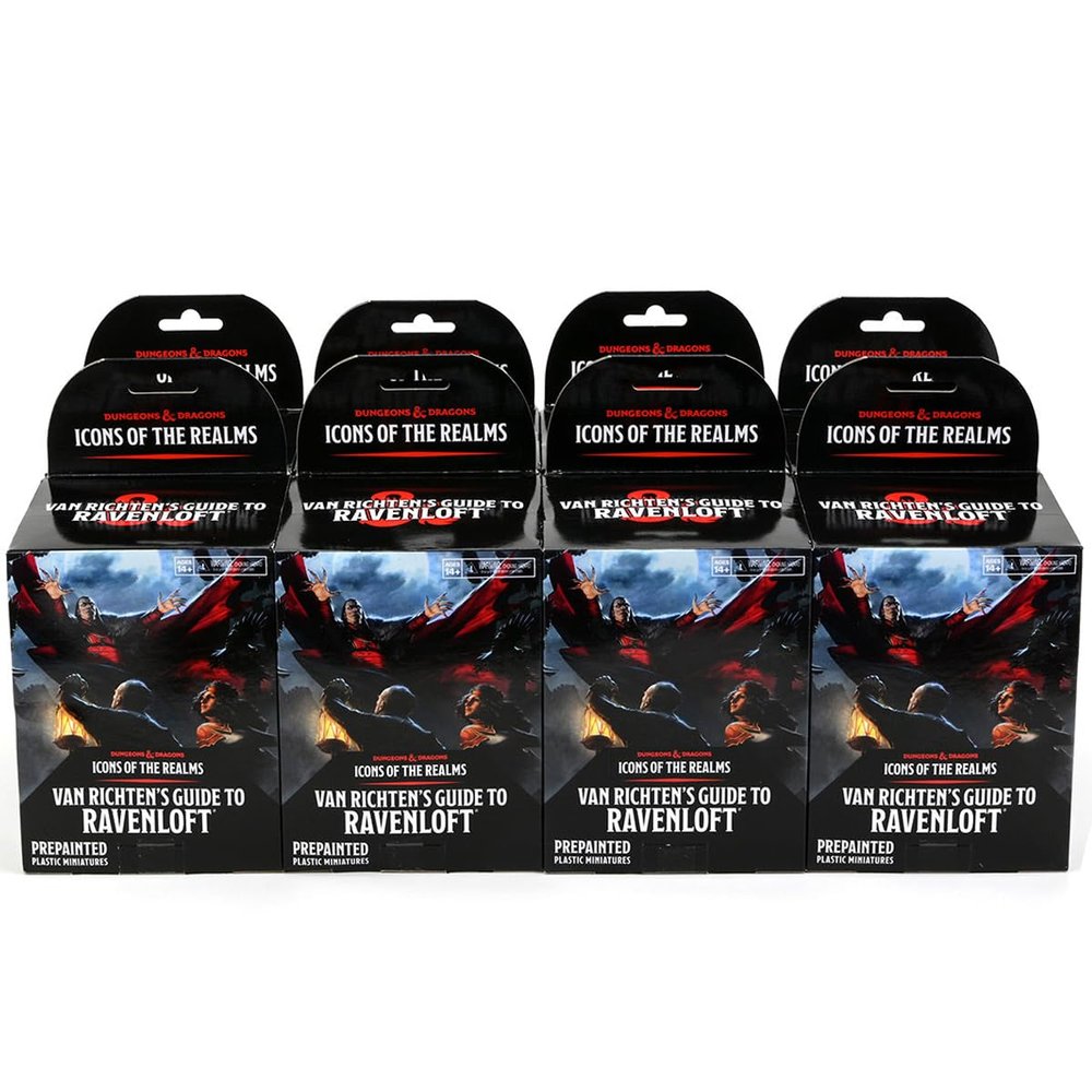 D&D Icons of the Realms: Van Richten's Guide to Ravenloft (Set 21) 8 Ct. Booster Brick