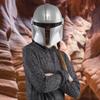 STAR WARS The Mandalorian Electronic Mask, Kids Roleplay Toys, The Mandalorian Costume Accessory with Phrases and SFX, Ages 5 and Up view 4