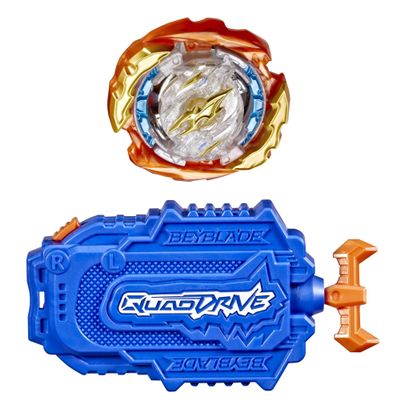 Beyblade Burst QuadDrive Cyclone Fury String Launcher Set - Battle Game Set with String Launcher and Right-Spin Battling Top Toy