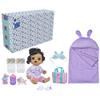 Baby Alive Bunny Sleepover Baby Doll, Bedtime-Themed 12-Inch Dolls, Sleeping Bag & Bunny-Themed Doll Accessories, Toys for 3 Year Old Girls and Boys and Up, Brown Hair (Amazon Exclusive) view 2