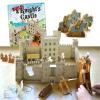 Build a Castle Kit for Kids - Paper Craft Activity Book with 3D Castle Model, Knights, and Archaeology for Kids view 1
