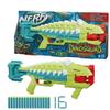 Nerf DinoSquad Armorstrike Dart Blaster, 8-Dart Drum, 16 Nerf Elite Darts, Anklyosaurus Dinosaur Design, Toys for 8 Year Old Boys and Girls and Up view 2
