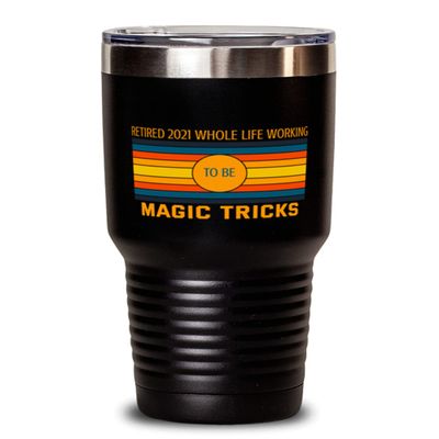 Magic-tricks Hobbie Tumbler 30oz, black