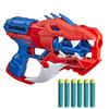 Nerf DinoSquad Raptor-Slash Dart Blaster, 6-Dart Rotating Drum, Slam Fire Action, 6 Official Elite Darts, Velociraptor Dinosaur Design view 1