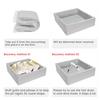 ENMOGO Extra Large Foam Ball Pit for Toddlers Kids Square Soft Ball Pool Ideal Gift Play Toy for Children Kiddie Pools - Light Gray view 4