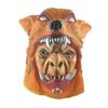 XYHJK Halloween Human Face Wolf Head Mask, Simulation Animal Costumes, Carnival Role-Playing Party Supplies, for Friends (Color : Yellow) view 1