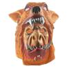 XYHJK Halloween Human Face Wolf Head Mask, Simulation Animal Costumes, Carnival Role-Playing Party Supplies, for Friends (Color : Yellow) view 2
