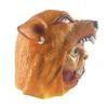 XYHJK Halloween Human Face Wolf Head Mask, Simulation Animal Costumes, Carnival Role-Playing Party Supplies, for Friends (Color : Yellow) view 4