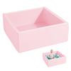 ENMOGO Foam Ball Pit for Toddlers Kids Square Soft Ball Pool Ideal Gift Play Toy for Children Kiddie Pools - Light Pink view 1