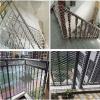 ALGWXQ Grid 5cm 10cm Building Nylon Net Children Anti Falling Protective Balcony Pet Dog Cat Defend Railing Stairs Safety Netting Color : 10cm mesh, Size : 10x10m(33x33ft) view 3