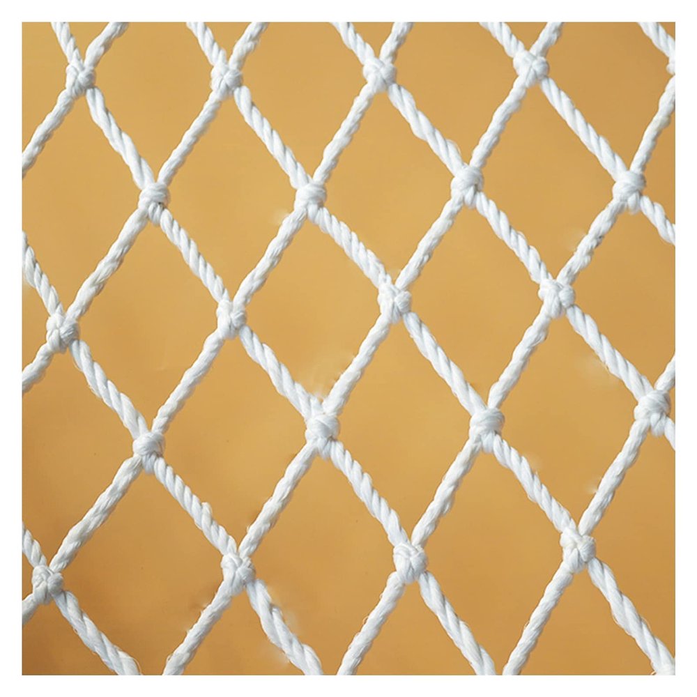 ALGWXQ Nylon Safety Net Children's Stair Netting Balcony Banister Protection Anti Falling Outdoor Construction Safety Net Dog Cat NetCustomizable Color : 10cm mesh, Size : 1x1m(3x3ft)