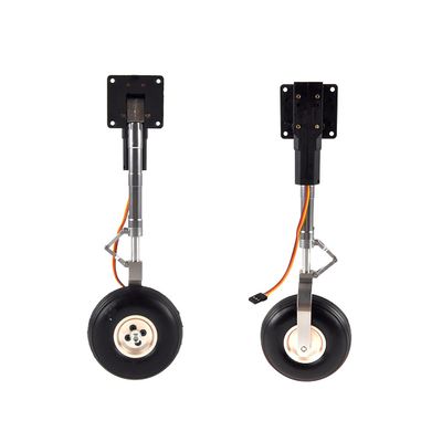 RC Plane Electric Main Retract Whith Wheels Set Servoless for RC Plane Flight Weight: 5-6kg 1set