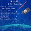 RCmall Flysky Receiver FS-R6B Long Range AFHDS 6CH 2.4G Receiver for FS-GT2,FS-GT2E,FS-GT2F,FS-GT2G,FS-GT2B,FS-GT3B,FS_GT3C FS-i10 FS-TH9X,FS-T6,FS-CT6B,FS-iT4S Transmitter, for Crawlers (Pack of 2) view 2