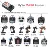 RCmall Flysky Receiver FS-R6B Long Range AFHDS 6CH 2.4G Receiver for FS-GT2,FS-GT2E,FS-GT2F,FS-GT2G,FS-GT2B,FS-GT3B,FS_GT3C FS-i10 FS-TH9X,FS-T6,FS-CT6B,FS-iT4S Transmitter, for Crawlers (Pack of 2) view 3