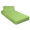 Sheets for Camping Cot Mattress - Fitted Cot Sheet Perfect for Narrow Twin/Cot Size/Rv Bunk/Guest Bed Replacement/33 X 75" Mattress/Camping Cot, Sage Solid, Cotton Cot Sheets 4 Piece view 1