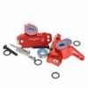 CODA RACING RC Alloy Caster Block&Steering Blocks&Rear Stub Axle Carriers for Traxxas 1/10 2WD Slash, Stampede, Rustler, Nitro Slash-Replaces Part 3736 3632 3752 view 4